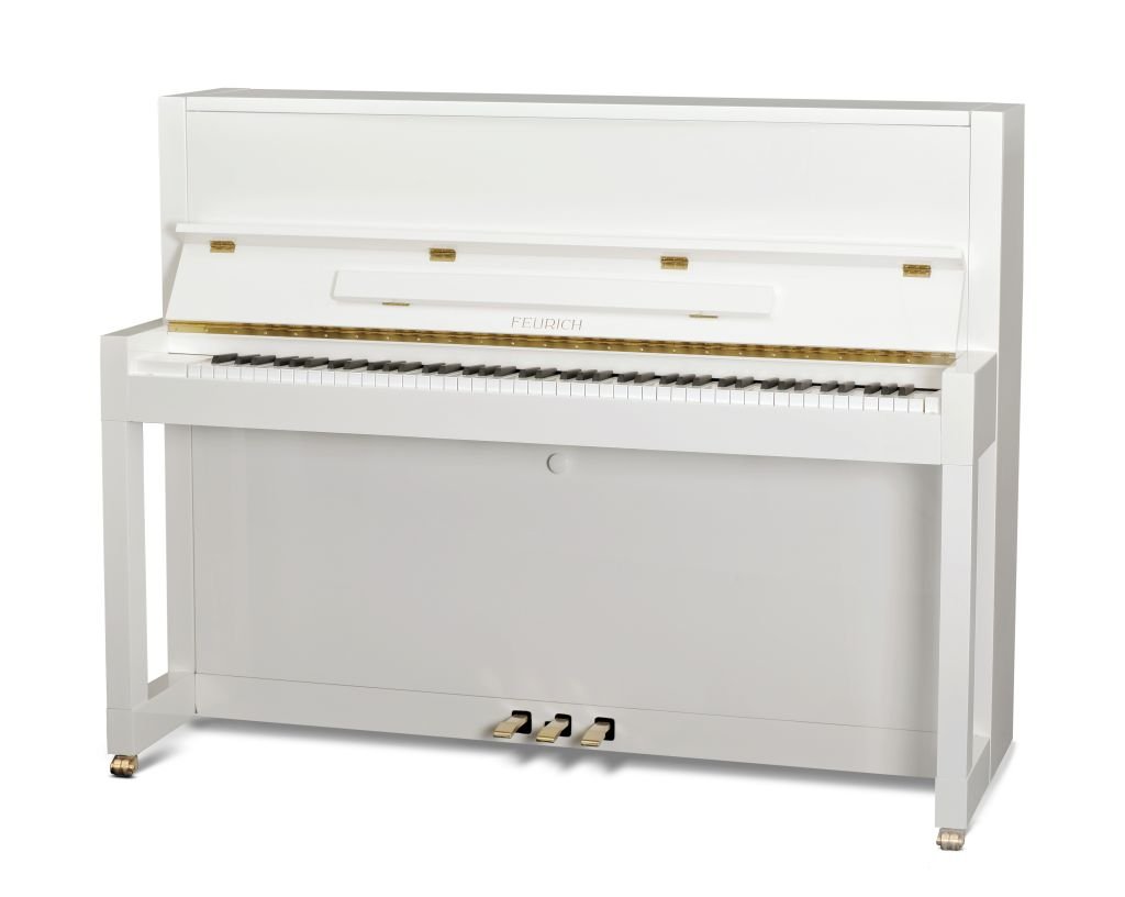 Polished White / Brass