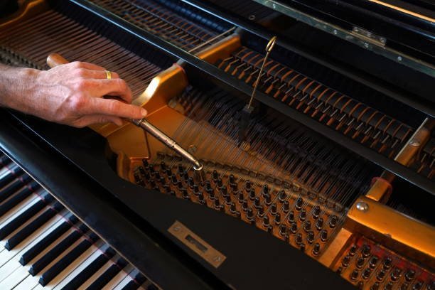 Piano string restoration