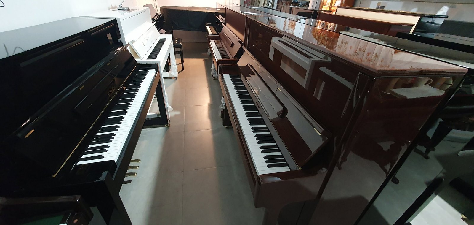 Malta Pianos showroom in Zurrieq